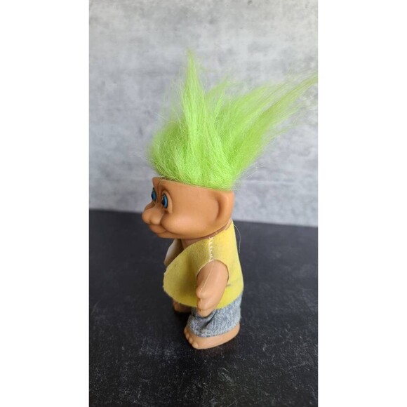 Green Haired Troll Doll - Picture 3 of 10